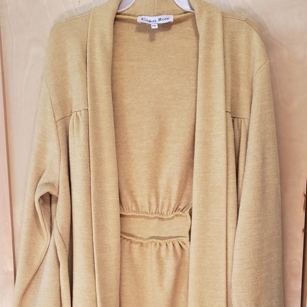 Carol Rose Open Front Cardigan